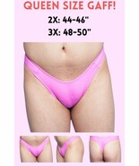 QUEEN SIZE Gaff Panties For Crossdressing, Trans-Women Tucking Panties PINK - $53.32 CAD