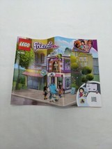 Lego Friends Emas Art Studio Instruction Manual Only 41365 - £16.38 GBP