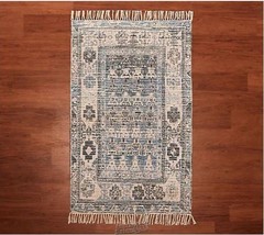 House No.9 by Home Love 3&#39; x 5&#39; Vintage Inspired Accent Rug - £92.71 GBP