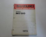 1973 Suzuki Moto MT50 Parti Catalogo Manuale Vetrata Minor Sfumatura 73 ... - £73.06 GBP