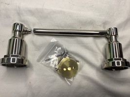 Signature Hardware 447223 Greyfield Pivoting Toilet Paper Holder-Polished Nickel - $69.90