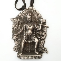 Tibetan Buddhist Vajrabarahi Dakini Statue Wall Hanging 5&quot; - Nepal - £43.24 GBP