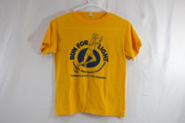 Canadian Blind Sports Association Run for Light Small T-Shirt 1980s Evergreen - £19.01 GBP