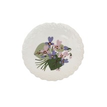 Cleminsons Hand Painted Table Trivet Plate Floral Design MCM Vintage Cal... - £19.68 GBP