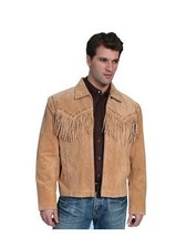 Scully Men&#39;s Fringed Suede Leather Short Jacket 2019 - £115.09 GBP