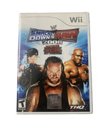 WWE SmackDown vs Raw 2008 Nintendo Wii - Game &amp; Case no manual - £6.72 GBP