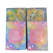 Pineapple String lights 3.6ft Indoor Battery Operated Set Of 2 - £7.58 GBP