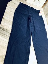 Kmart - Basic Editions Navy Blue Strech Pants Size Small. ShipN24Hours - £23.10 GBP