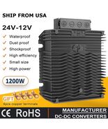 24V to 13.8V 100A DC-DC Buck Converter Step Down for Car Boat LED Power ... - $109.06+