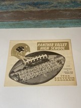 Vintage 1966 Panther Valley Vs Schuylkill Haven PA High School football ... - $62.99