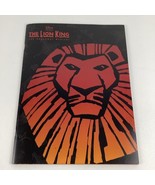 Disney Presents The Lion King Broadway Musical 1997 Program Book Souveni... - £11.78 GBP