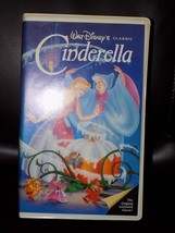 CINDERELLA - Walt Disney - (VHS) 1988 The Classics Black Diamond Collection EUC - £78.45 GBP