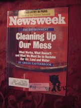 NEWSWEEK July 24 1989 7/24/89 The Environment Pollution George Bush Europe - £5.19 GBP