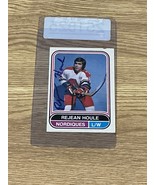 Signed Authentic 1975-76 OPC WHA Quebec Nordiques Rejean Houle #84 Sport... - €72,98 EUR