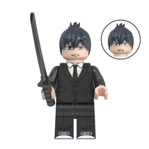 Aki Hayakawa The Chainsaw Man Anime Series Minifigures Building Toys - £3.53 GBP