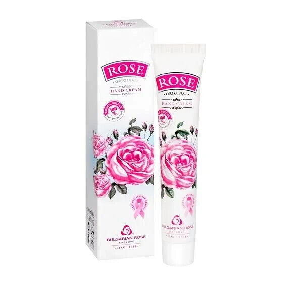 “ Rose Original “ 50 ml Softening hand cream with Natural rose oil Natur... - $4.00