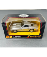 Vtg Superior Motorized Maisto May Tat 4&quot; Silver 1965 Chevrolet Corvette NEW - $249.50 MXN