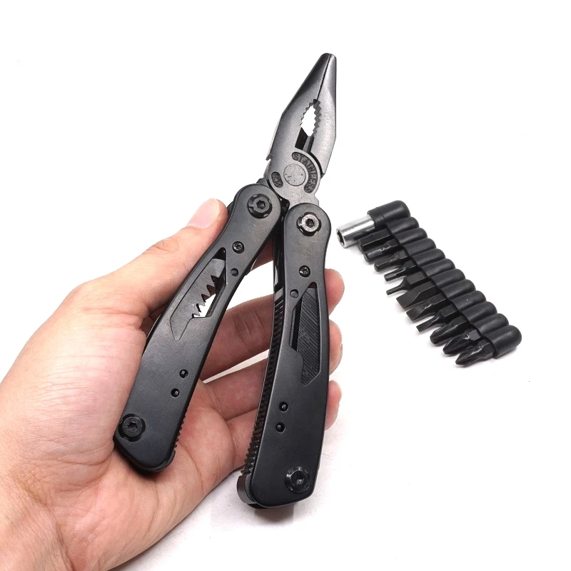 Multitool Knife Plier Tactical Steel Pliers Multi-purpose EDC Outdoor Tools - £29.70 GBP