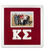 Kappa Sigma Fraternity Licensed Picture Frame for 4x6 photo Red and White - £27.49 GBP