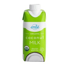 (4 pack) embe Organic Unsweetened Dairy-Free Coconut Milk, 11.1 fl. oz. - $59.37