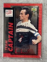 1997 Upper Deck Bandai MLS Soccer Mike Burns Team Captain TC7 N. Eng. Revolution - £14.95 GBP