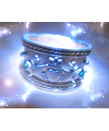HAUNTED ANTIQUE RING ANCIENT WELLS OF LUCK AND FORTUNE HIGHEST MAGICK GENIE - $427.77