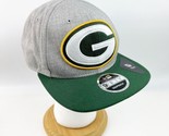 New Era Green Bay Packers Men&#39;s Gray Hat NFL Football Snapback Cap - $19.99