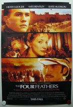 The Four Feathers Fall 2002 Heath Ledger, Wes Bently, Kate Hudson-Double Sided - $19.79