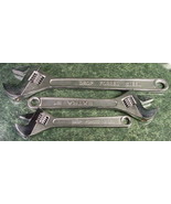 3pc JUMBO ADJUSTABLE WRENCH SET 15&quot; 18&quot; 24&quot;  Heavy Duty CR-V Big wr inch... - $119.99