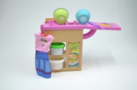 Barbie Noodle Maker Playset with Workstation, Dough &amp; Accessories - £10.23 GBP