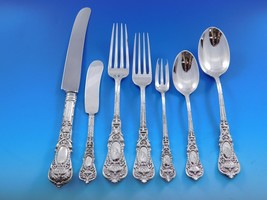 Empire by Durgin Sterling Silver Flatware Set For 8 Service 58 pieces Di... - $6,925.05