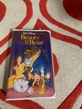 BEAUTY AND THE BEAST 1992 WALT DISNEY CLASSIC BLACK DIAMOND VHS RARE STO... - £7,190.20 GBP