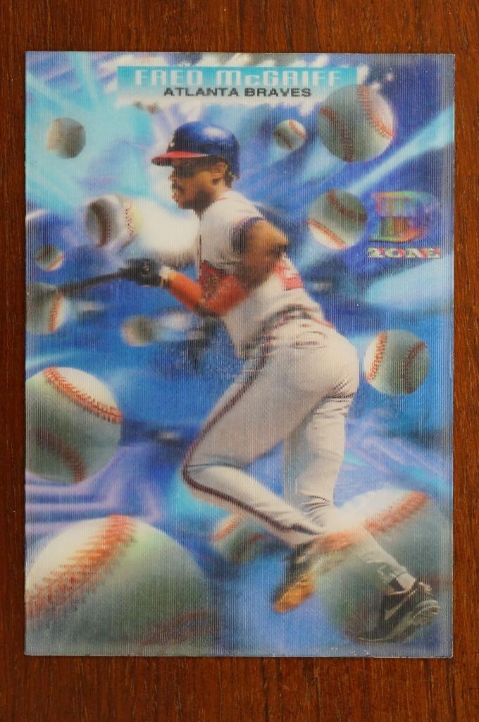 Primary image for 1995 Topps DIII Zone 1994 Hot Streak DIIIZ4 Fred McGriff Atlanta Braves Baseball