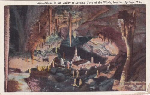 Primary image for Alcove Valley of Dreams Cave of the Winds Manitou Springs Colorado Postcard B06