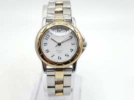 Timex Carriage Indiglo Watch Women New Battery Two-Tone 26mm - $22.00