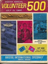 Bristol Int&#39;l Speedway NASCAR Race Program-7/20/1968-Bobby &amp; Donnie Allison-G - £133.17 GBP