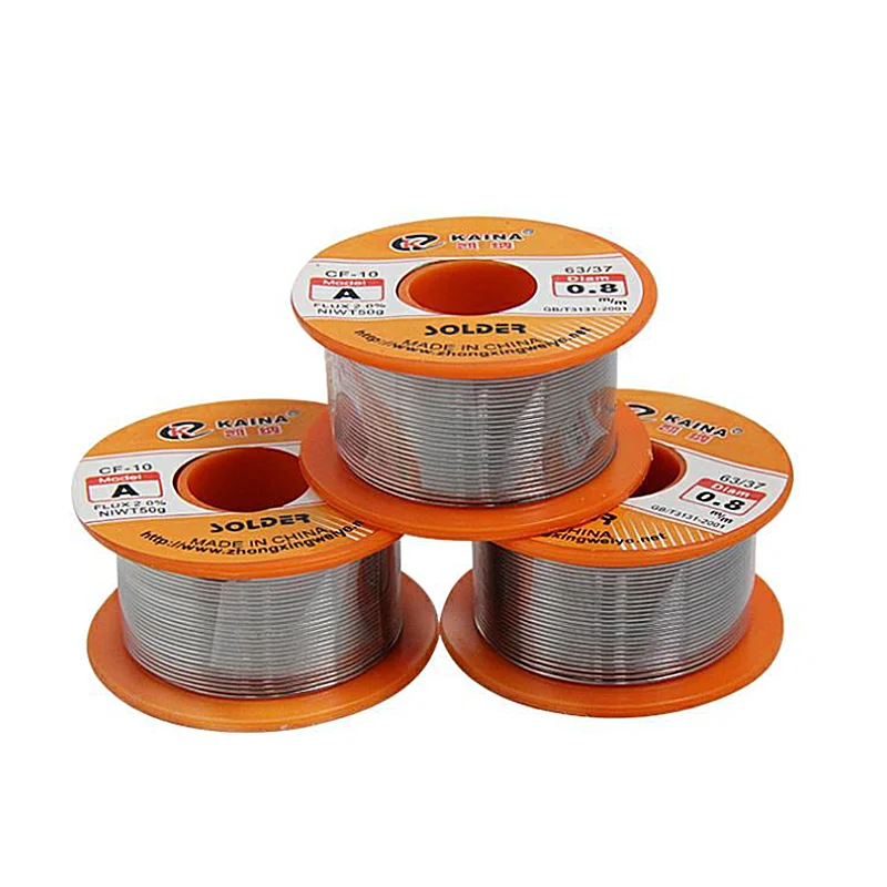 0.5/0.6/0.8/1/1.2/1.5/2.0MM Kaina Rosin Core Solder Wire High Purity Solder Wire - £31.86 GBP