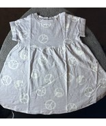 Little Co By Lauren Conrad Toddler Girls Peace Sign Purple Pea Dress Siz... - €16,81 EUR