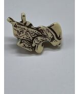 Vintage Plastic Pin Ship Dog Souvenir 1/2&quot; In - $128.57 MXN
