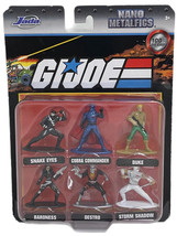 Jada Toys G.I. Joe Nano 1.75 inch Metalfigs Snake Eyes Action Figure - £7.26 GBP