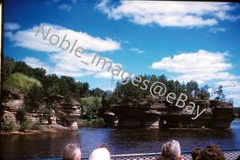 1958 Scenic View from Chicagoan Wisconsin Dells Kodachrome 35mm Slide - £3.16 GBP