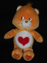2004 Care Bears 11" Tenderheart Bear Smart Check Up Vintage Talking Plush Toy - $34.95
