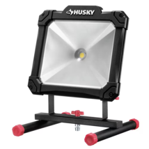 Husky 5000 Lumens Portable Integrated LED Stand Up Work Light 70W Black ... - £36.27 GBP