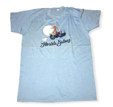 Vintage 70s/80s Florida Gators Light Blue T-Shirt by Sunee XL (VERY RARE) - £63.36 GBP