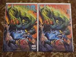 THOR #26 TYLER KIRKHAM Unknown 616 Variant Set Trade Dress &amp; Virgin HULK... - £27.73 GBP