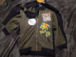 Member&#39;s Mark 4-pack Everyday Outfits Boys Size 5 SPACE DINO Hoodie, Tee... - £22.55 GBP