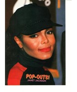 Scott Weinger Janet Jackson teen magazine pinup clipping Teen Idols Pop ... - £4.72 GBP