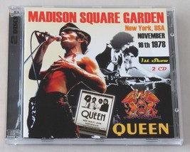 QUEEN  - 2 x CD Set, Madison Square Garden USA 1978 Live 1st Show, Day 1 of 2! - £22.25 GBP