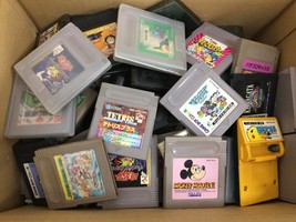 【Lot 80 set】Nintendo GameBoy Game Soft Cartridge random Junk Japanese WHOLESALE - £156.53 GBP