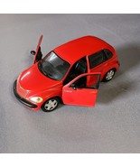 Red Chrysler 2001 PT Cruiser Diecast Car Front Doors Open 1:24 Scale - $14.90 CAD